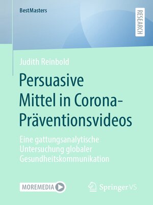 cover image of Persuasive Mittel in Corona-Präventionsvideos